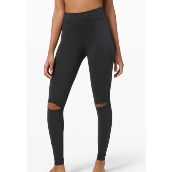 Lululemon Rare Force Within High-Rise Tight 28" Black Size 4 - Picture 2 of 6